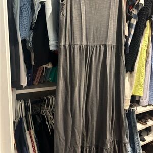 Old Navy Gray Maxi Dress